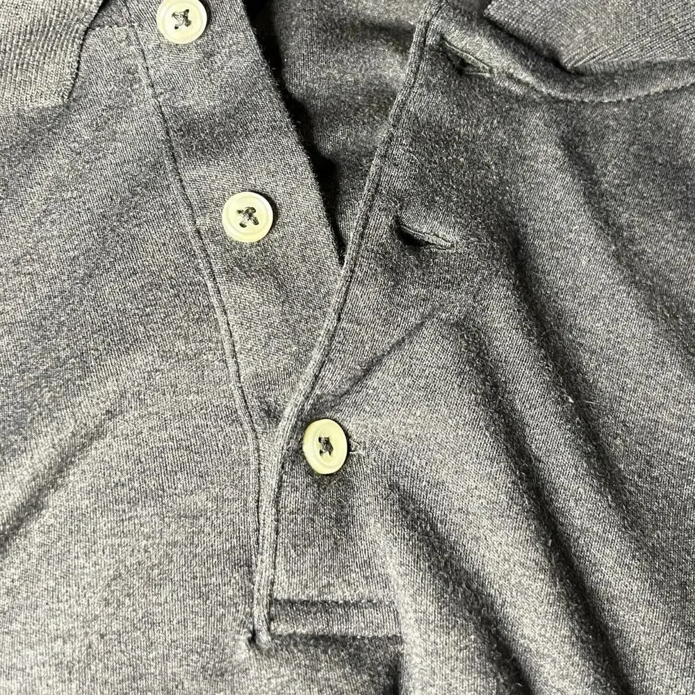 Polo Ralph‎ Lauren Mens Long Sleeve Polo Shirt XL Flesh Pony Classic Fit Gray